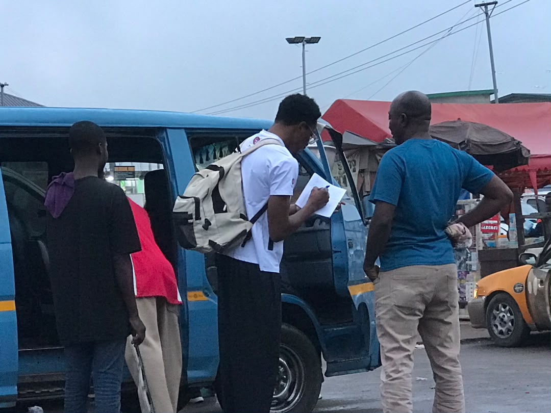 Team on the ground at Kaneshie lorry park